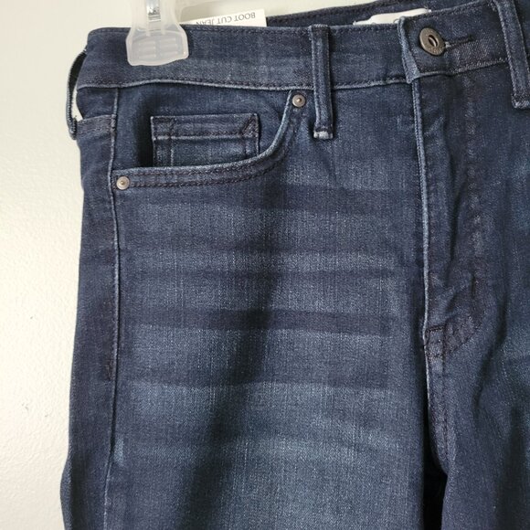 Jessica Simpson Jeans Women's 14/32 Blue Denim Mid- Rise Stretch Boot Cut NWT - Picture 6 of 9